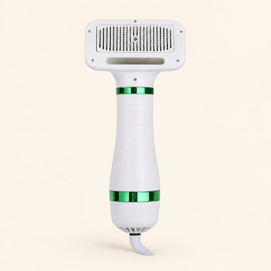 Mimo 2-in-1 dryer and brush, front view